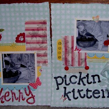 Cherry Pickin&#039; Kitten