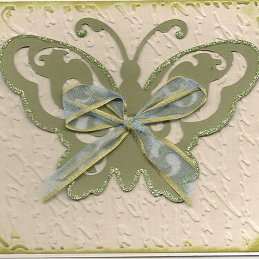 Butterfly Note Card
