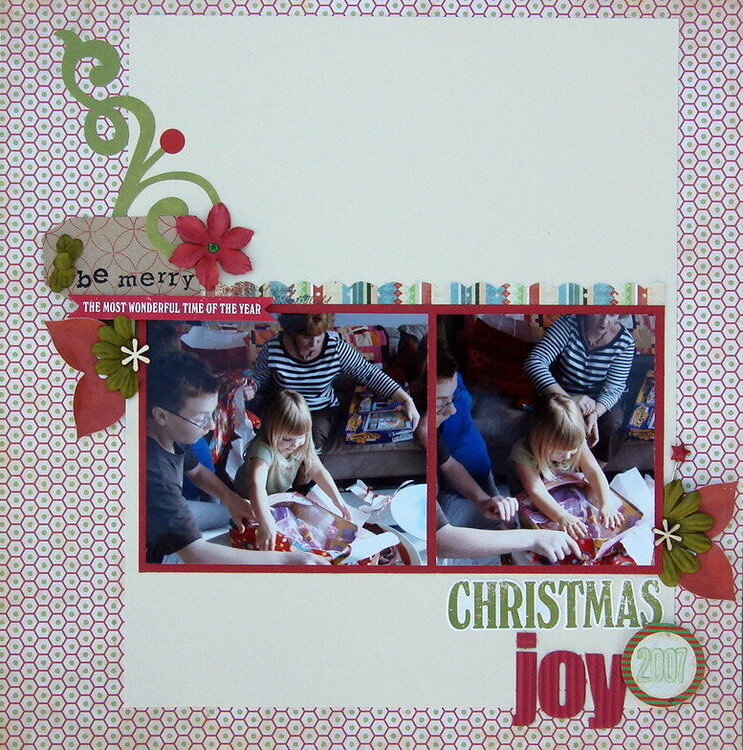 christmas joy ~scraptastic club~