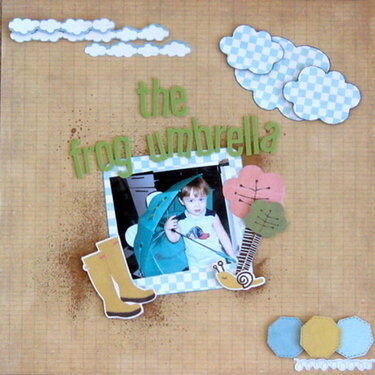 the frog umbrella