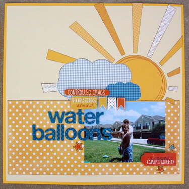 water balloons ~scraptastic club~