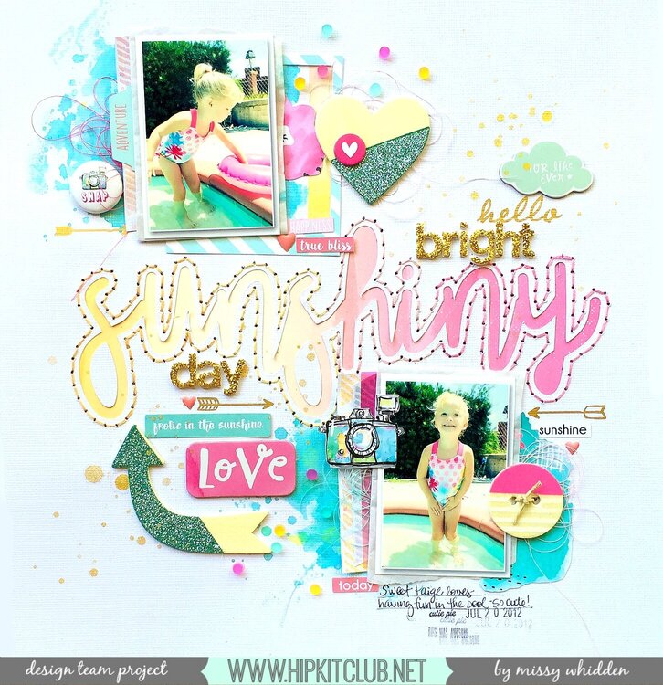 Bright Sunshiny Day *Hip Kit Club*