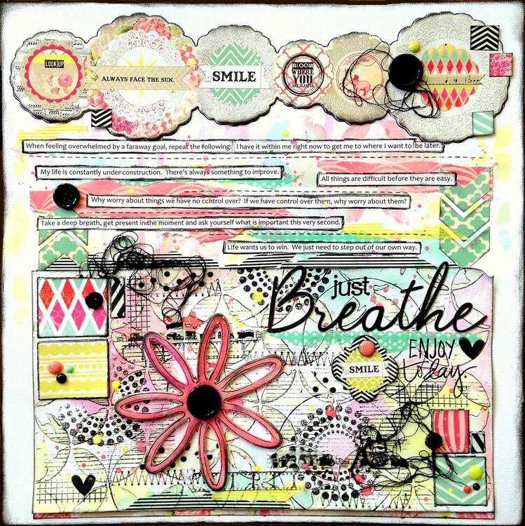 Just Breathe *Creative Scrappers*