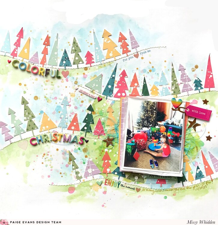 Colorful Christmas *Paige Evans DT*