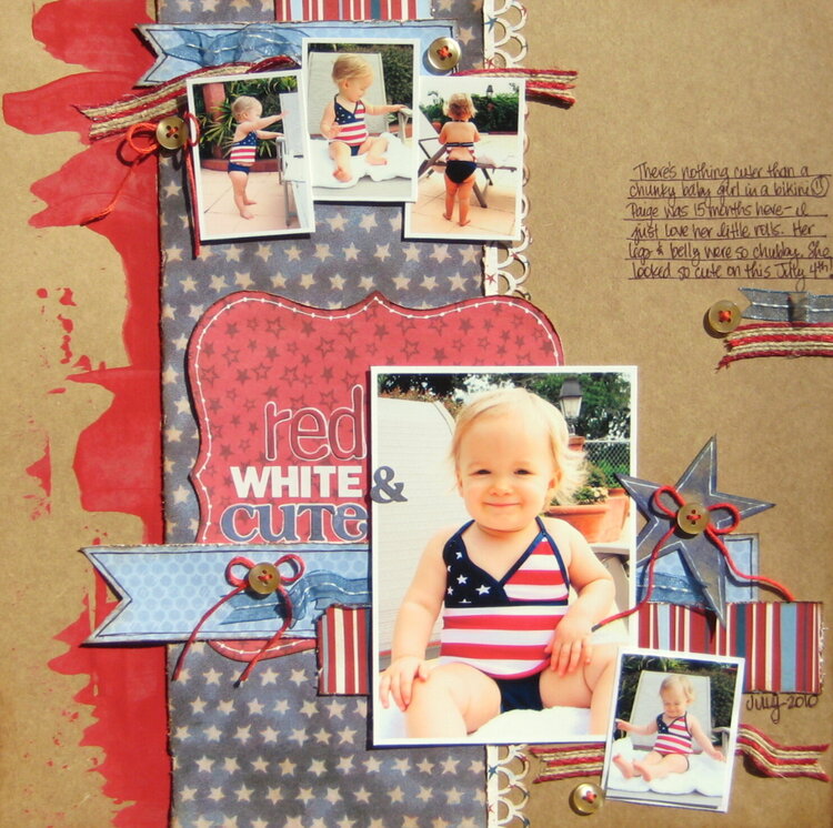 Red, White &amp; Cute