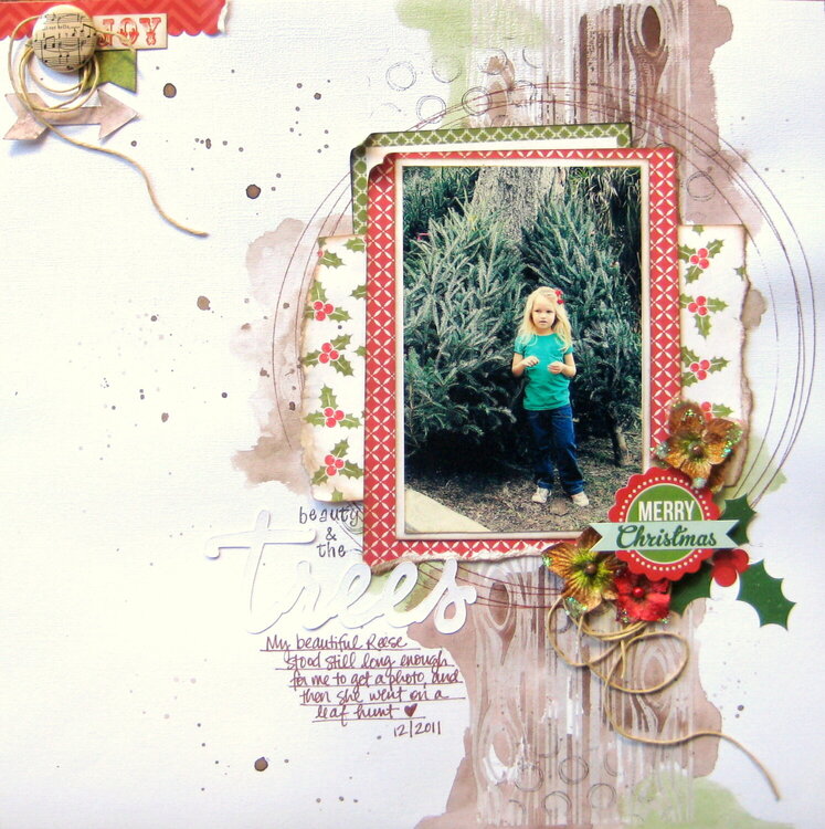 Beauty &amp; the Trees *My Creative Scrapbook*