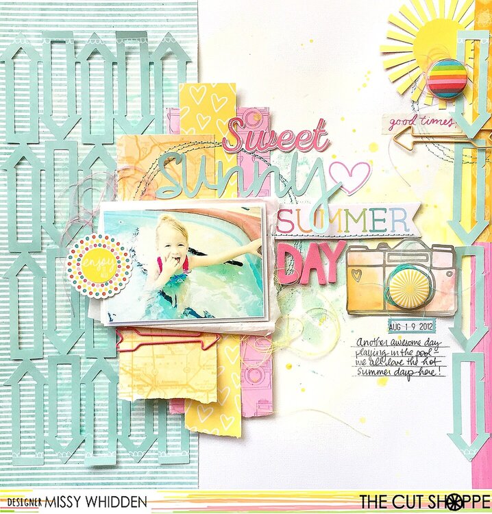 Sweet Sunny Summer Day *The Cut Shoppe &amp; Page Maps*