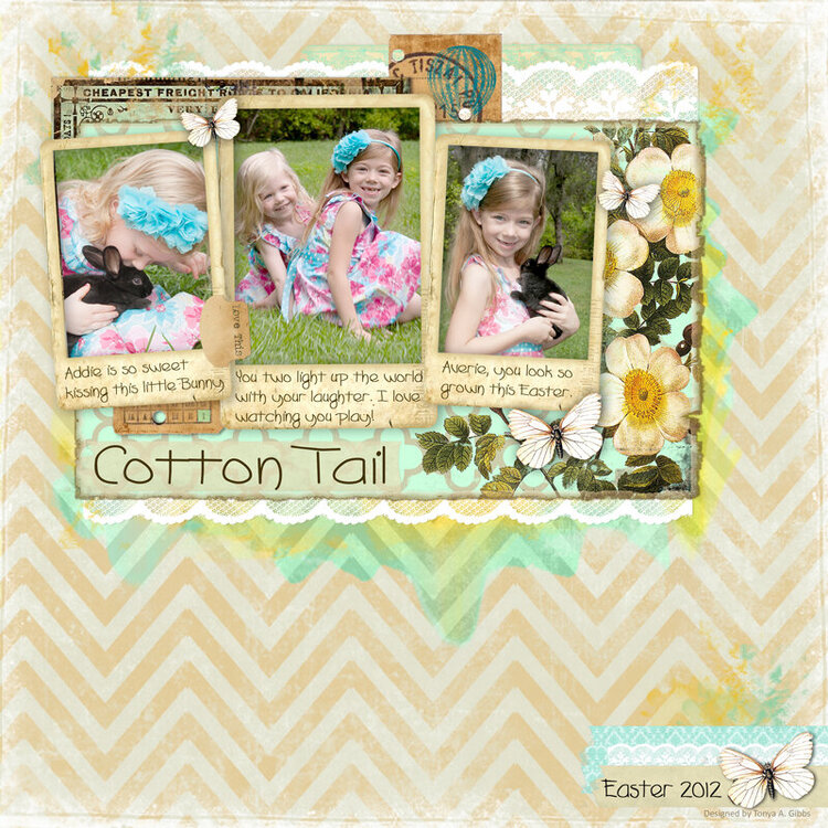 Cotton Tail Digital Layout