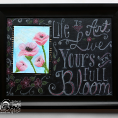 Bloom Chalkboard