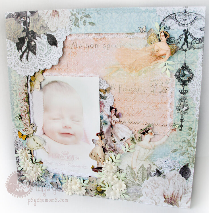 Prima Fairy Belle - Layout