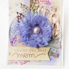 Mixed Media Mother's Day Card