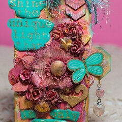 Shine Mixed Media Tag