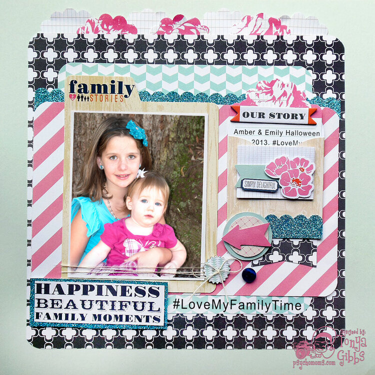 Family Stories Layout