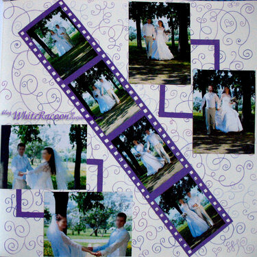 Wedding layout - fun in the park