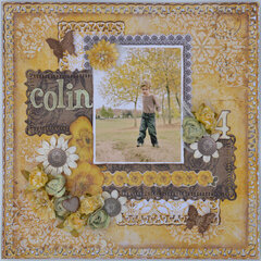 Golden - My Creative Scrapbook November Limited Edition Kit