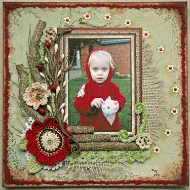 Little Red Toddler Hood