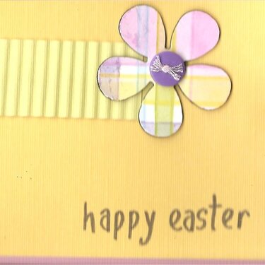 Clean &amp; Simple Easter Gift Tag