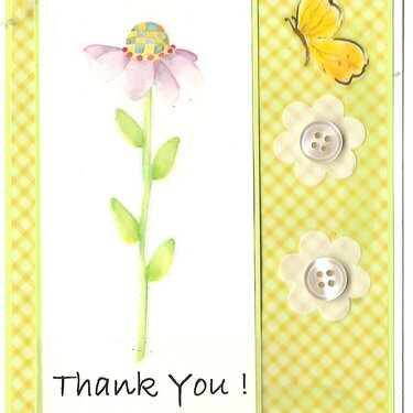 Clean &amp; Simple Thank You Card