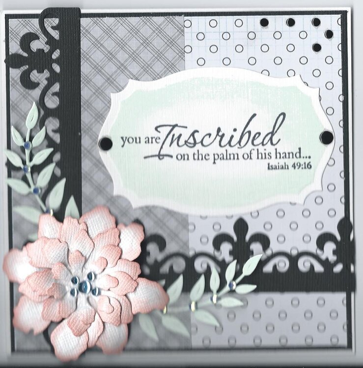 Masculine Card - You Are Inscribed