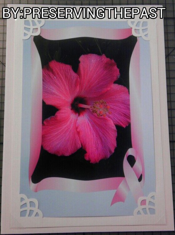 Breast Cancer Awareness Photo Card