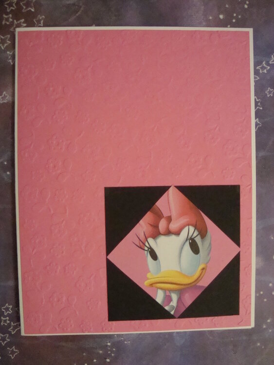 Daisy Duck Notecard