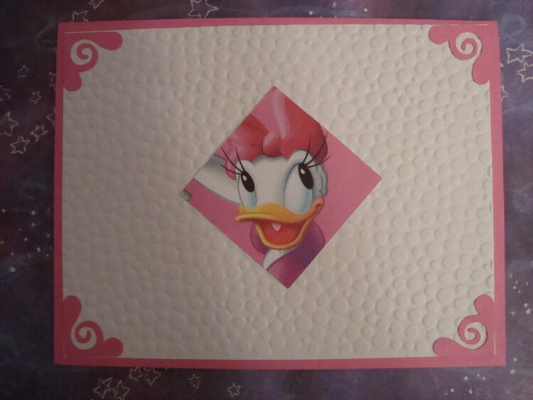 Daisy Duck Card