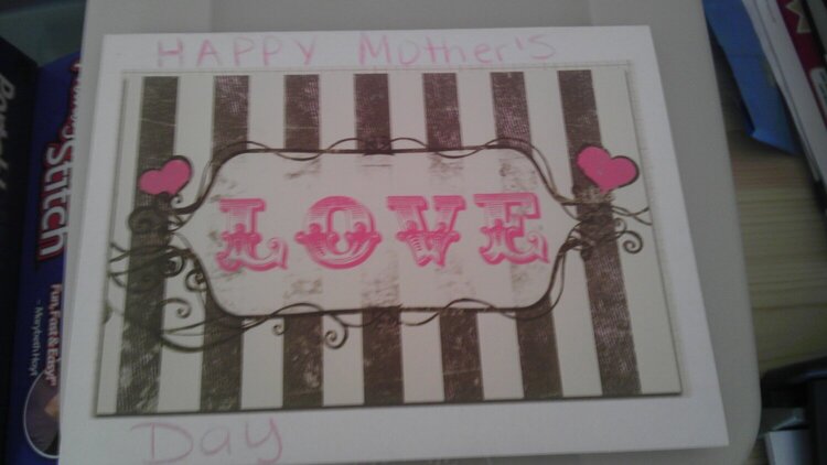 My Mother&#039;s Day Card