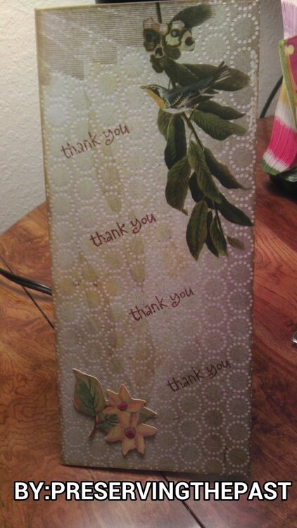 Thank You card