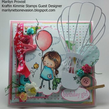 Ya Birthday Kraftin&#039; Kimmie Stamps Card