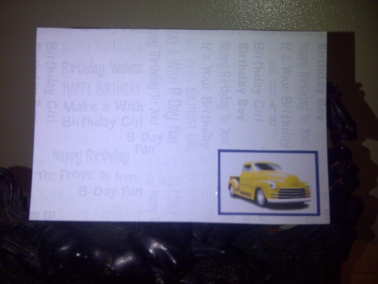 Happy birthday card