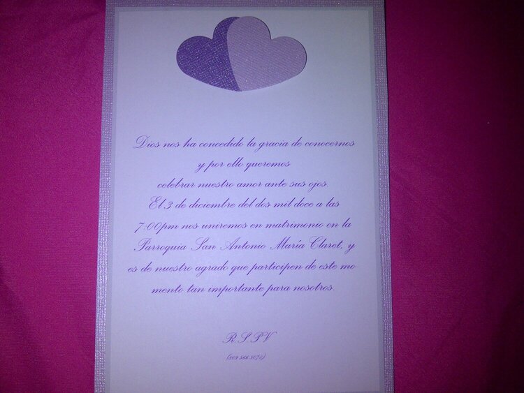 Wedding card