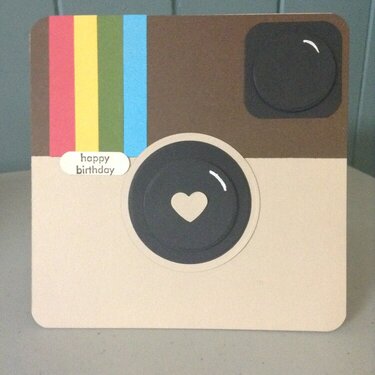 Instagram Birthday Card