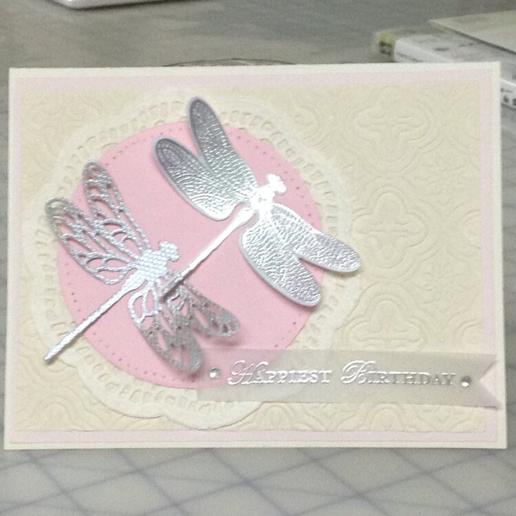 Dragonfly Birthday Card