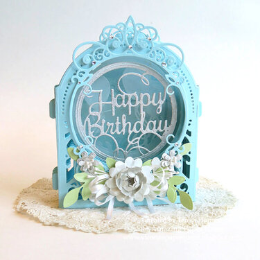 Happy Birthday 3D Vignette Card