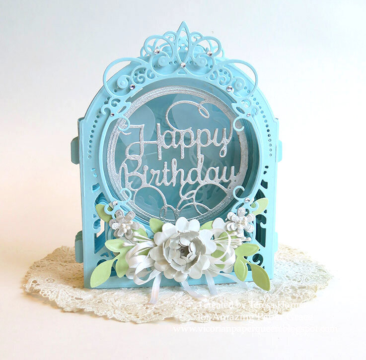 Happy Birthday 3D Vignette Card
