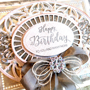 Happy Birthday Box Card for a gift