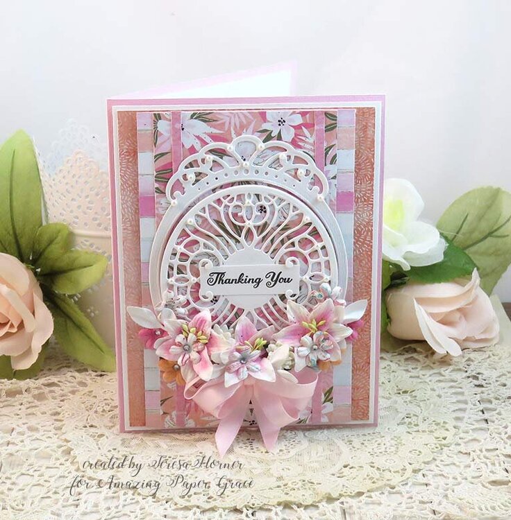 Thanking You Card by Teresa Horner