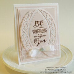 Faith is card by Teresa Horner