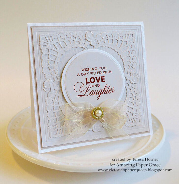Love and Laughter Card by Teresa Horner