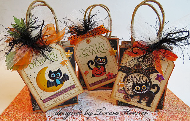 Halloween Gift Bags and Tags