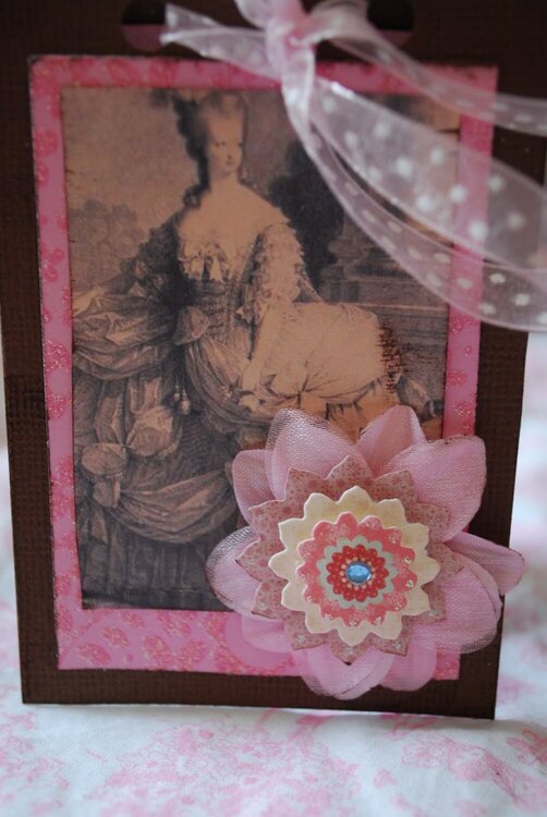 Marie Antoinette card