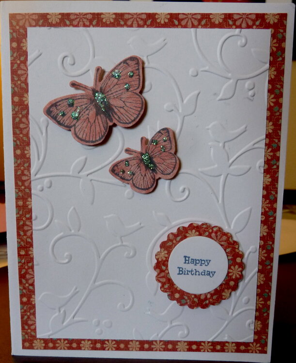 Frosted Designs embossing challenge