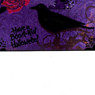 Amanda&#039;s Halloween window card