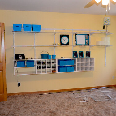 Stage 3 - Shelves Filling Up - August 4, 2012