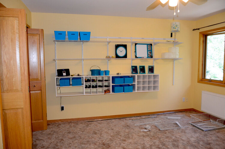 Stage 3 - Shelves Filling Up - August 4, 2012