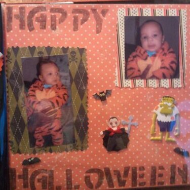 my sons first halloween