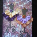 Woman's 60th b-day card