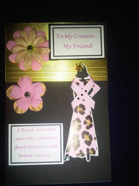 Birthday Card for Breast Cancer survivor