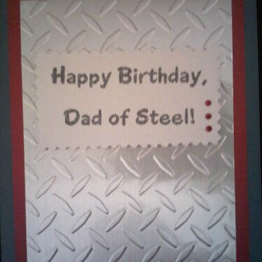 Dad&#039;s b-day card