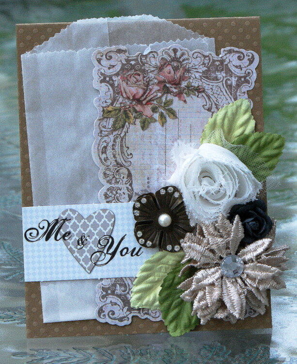 Me &amp; You card